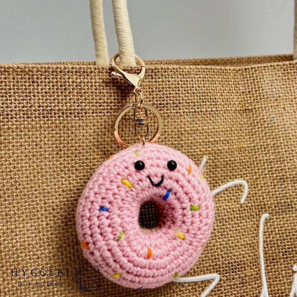 Donut gehäkelt · Taschen und Schlüsselanhänger