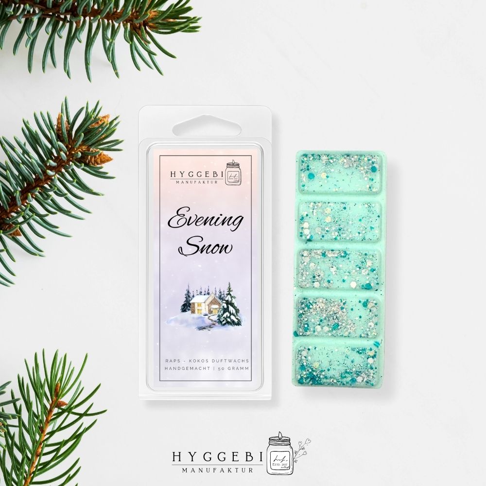 Evening Snow · Duftwachs 50g