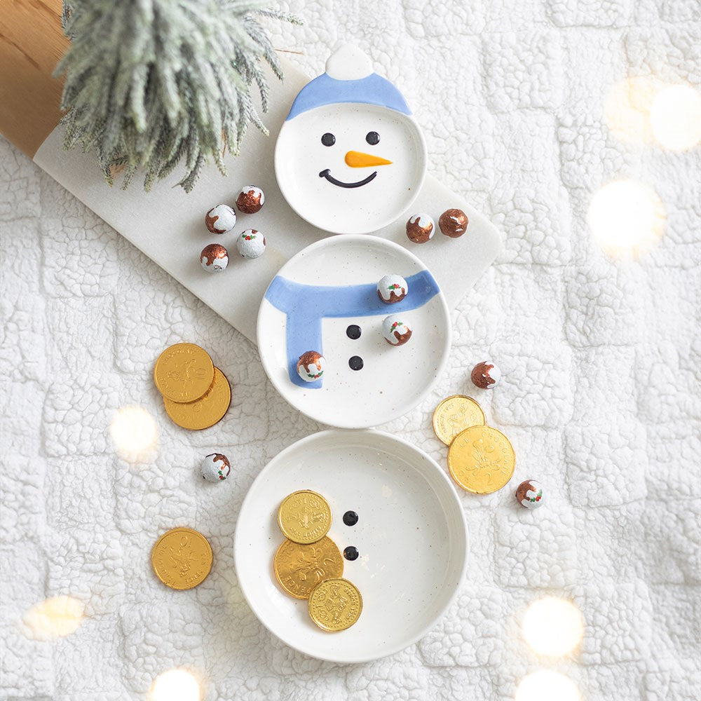 3er-Set Stapelschalen · Winter Snowmen