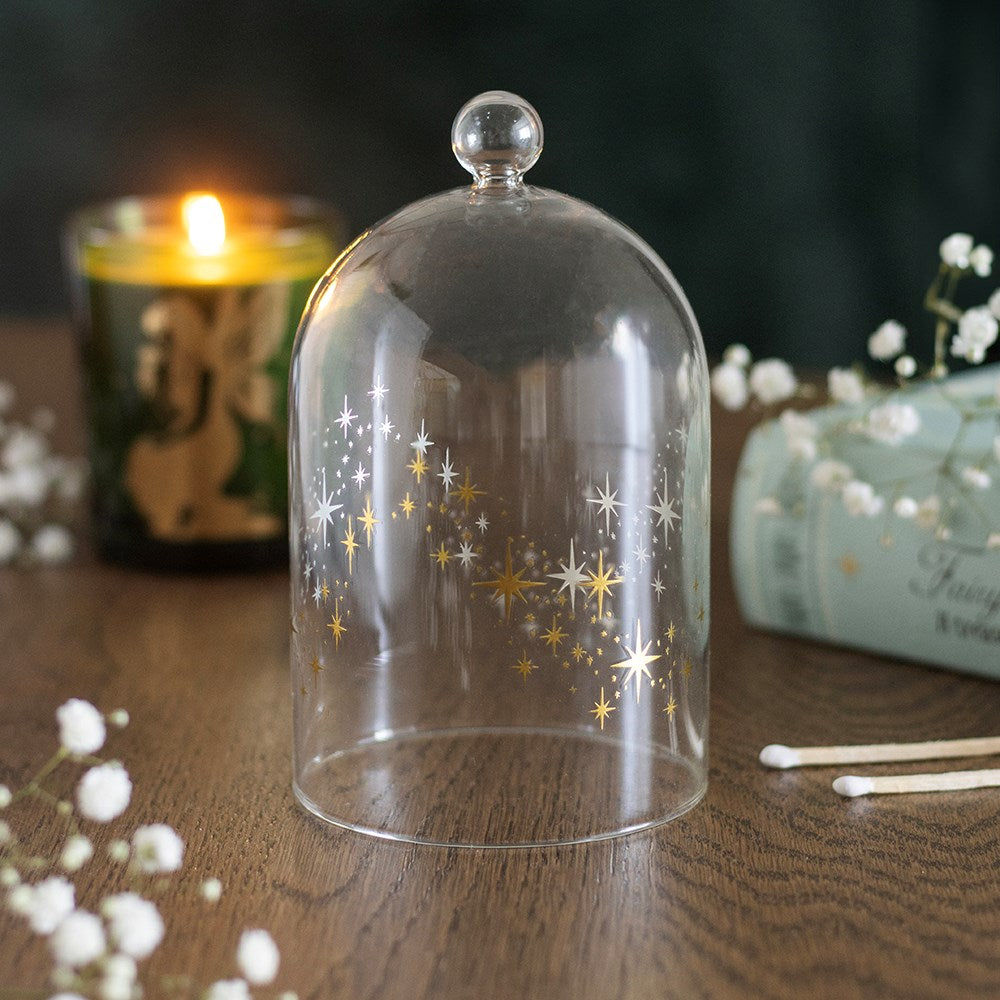 Kerzen Glas-Cloche · Stardust