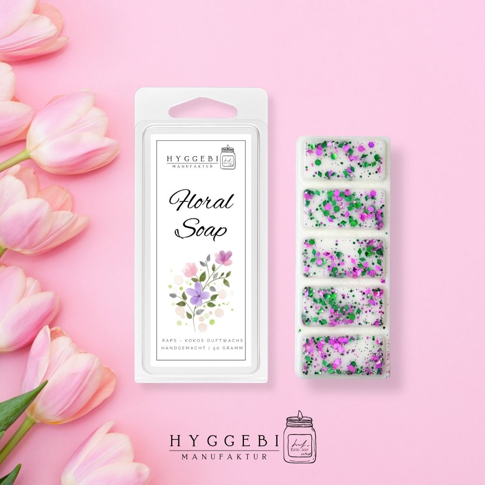Floral Soap · Duftwachs