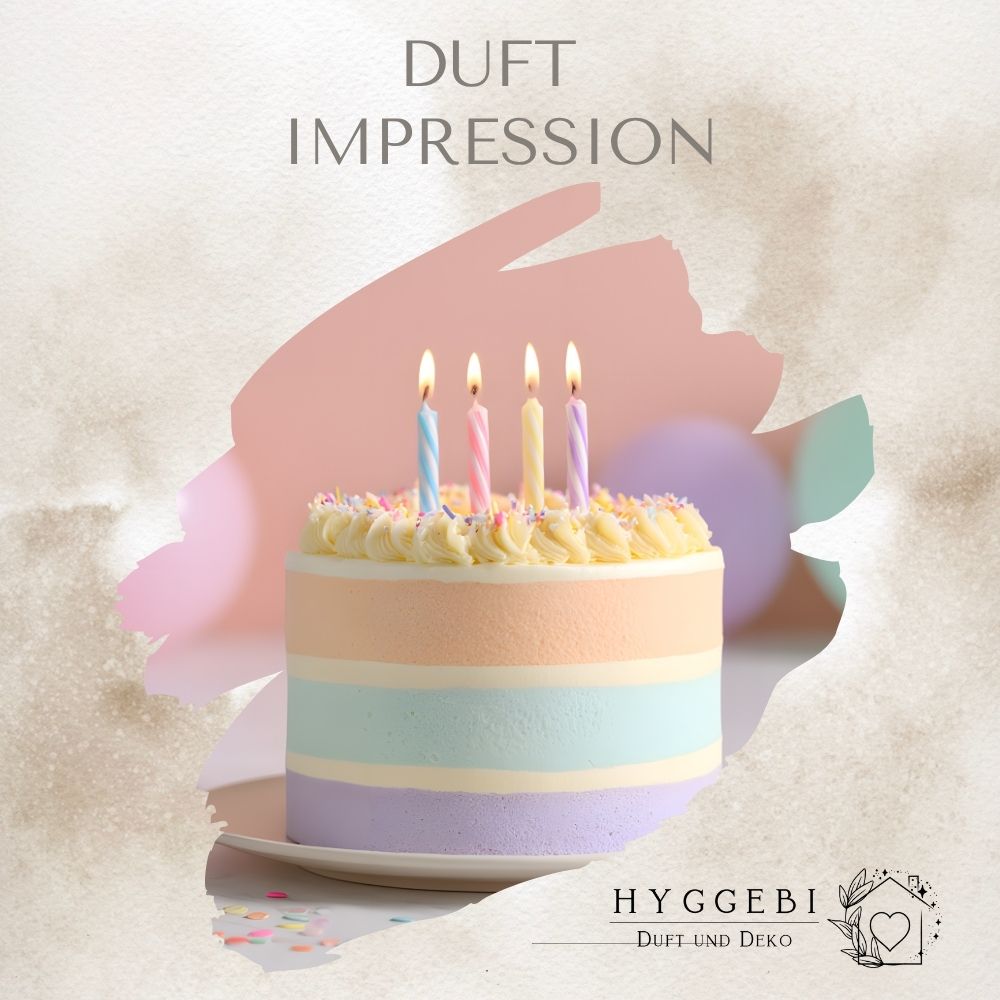 Happy Birthday · Duftkerze