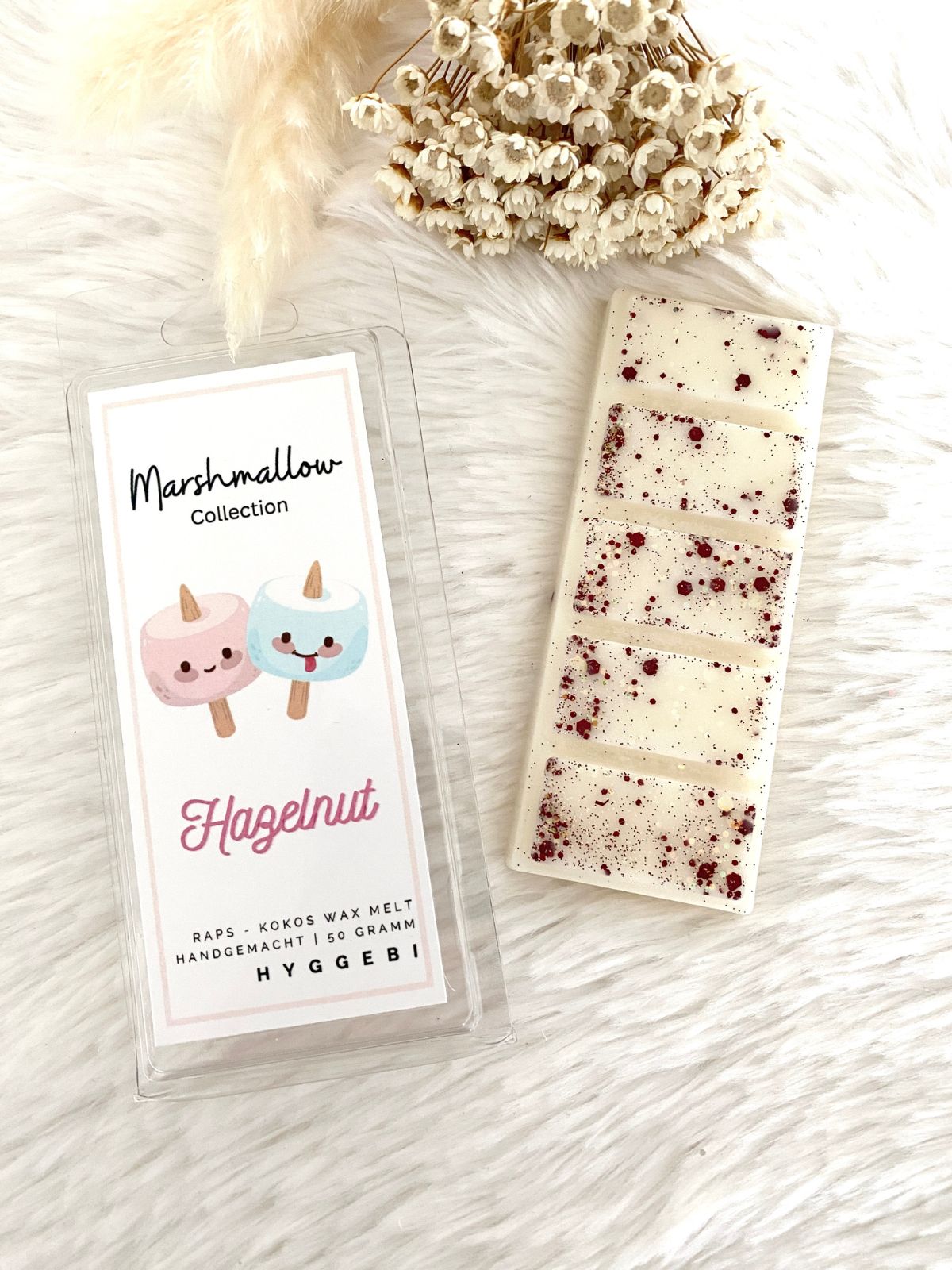Hazelnut & Marshmallow · Duftwachs