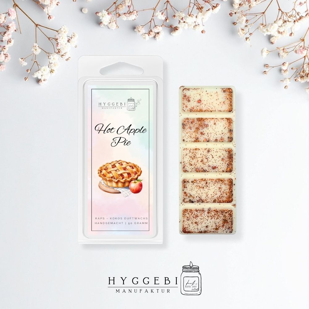 Hot Apple Pie · Duftwachs 50g