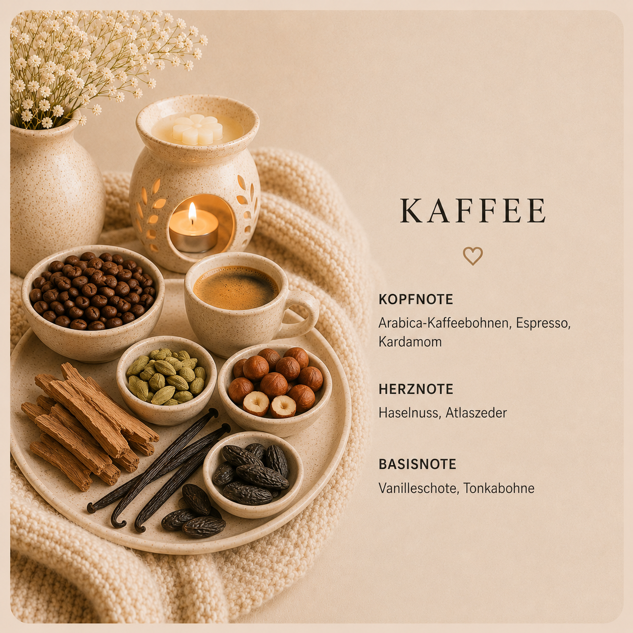 Kaffee · Duftwachs