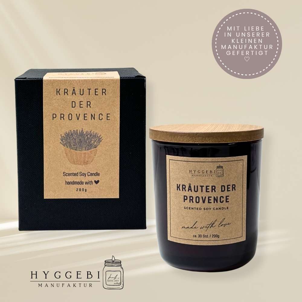 Kräuter der Provence · Duftkerze