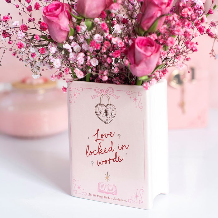 Love Locked in Words · Vase