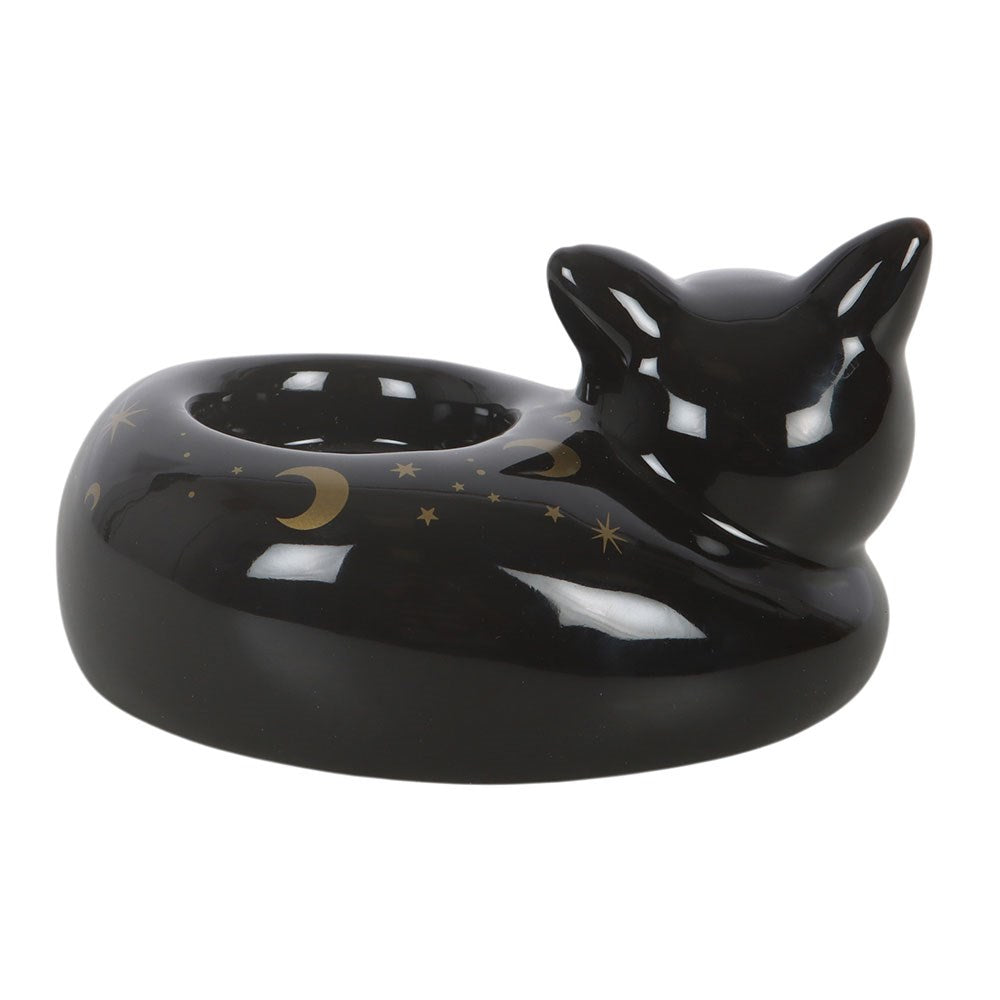 Teelichthalter · Black Cat Magick