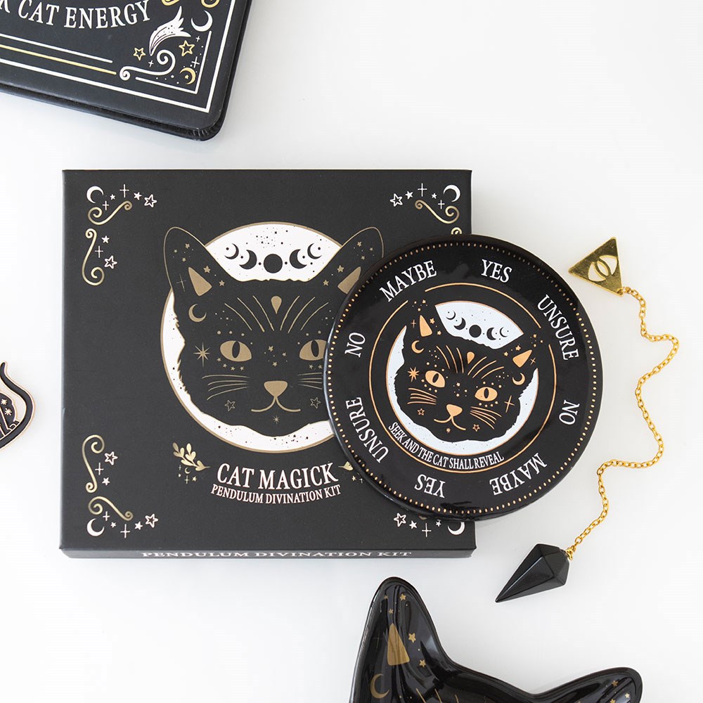 Black Cat Magick · Pendel-Set
