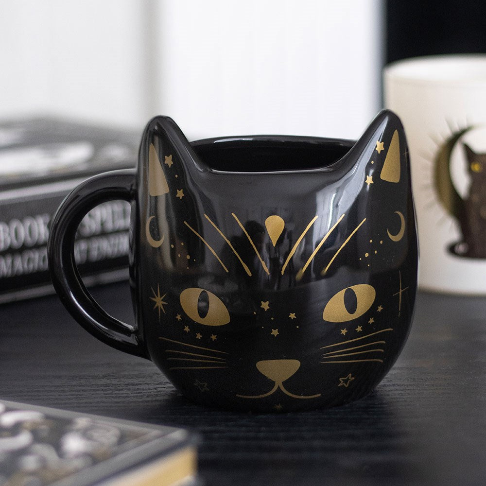 Tasse · Schwarze Katze