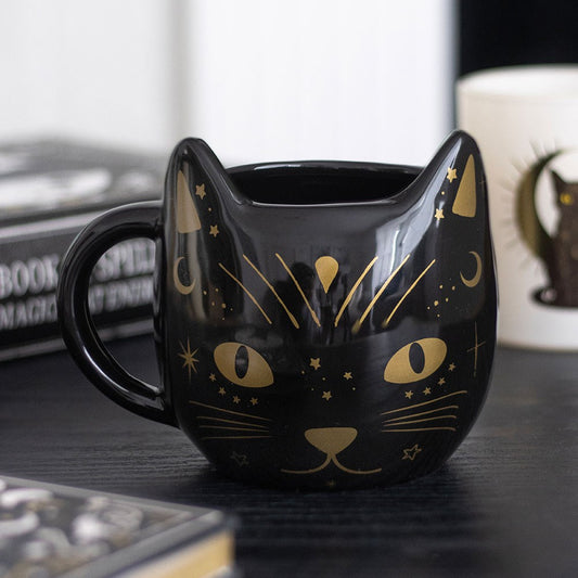 Tasse · Schwarze Katze