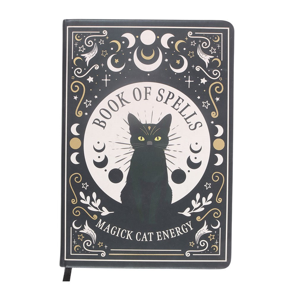Black Cat Magick · Buch der Zauberspüche · A5 inkl. Stift
