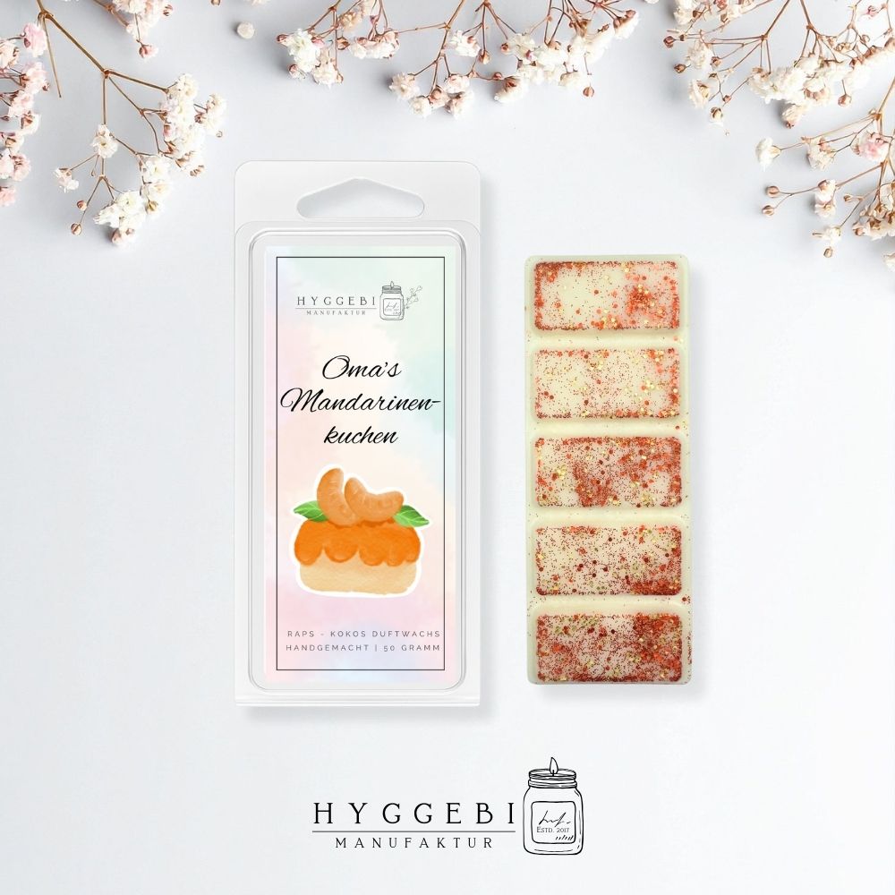 Oma's Mandarinenkuchen · Duftwachs