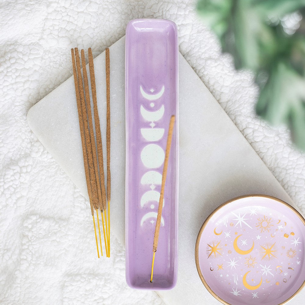 Purple Moon Phase · Räucherstäbchenhalter