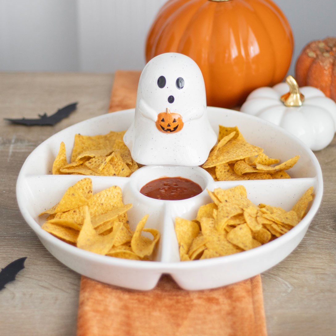 Ghost Chip & Dip · Snack Teller