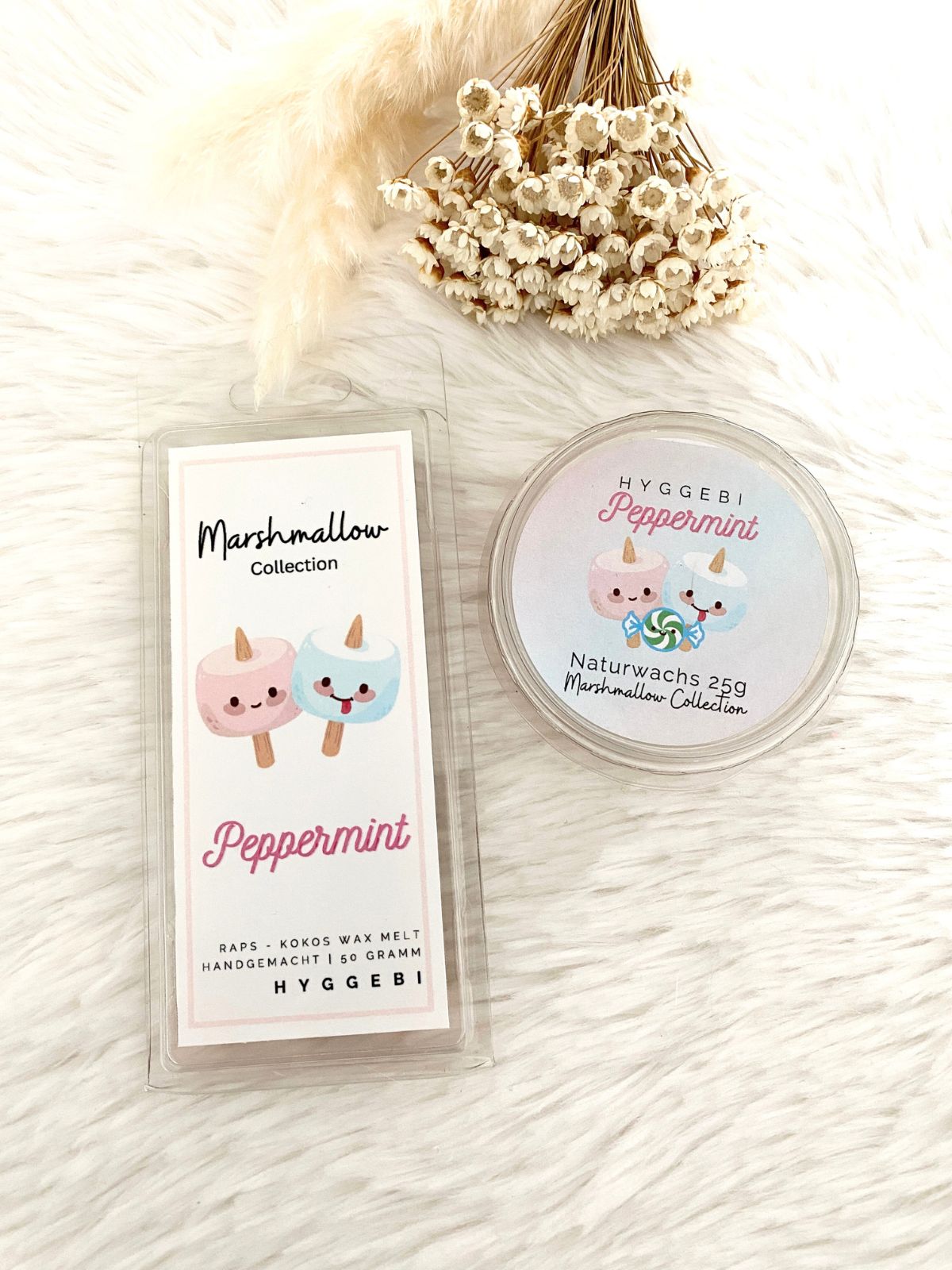 Peppermint & Marshmallow · Duftwachs