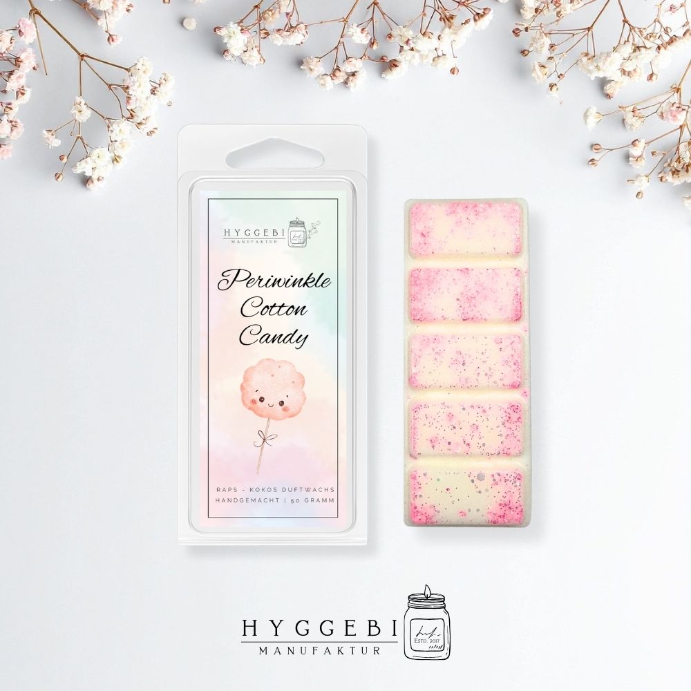 Periwinkle Cotton Candy · Duftwachs 50g