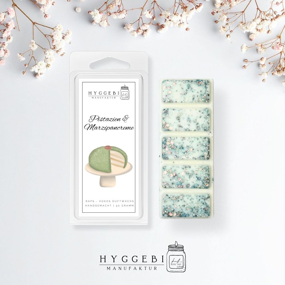 Pistazien & Marzipancreme · Duftwachs 50g