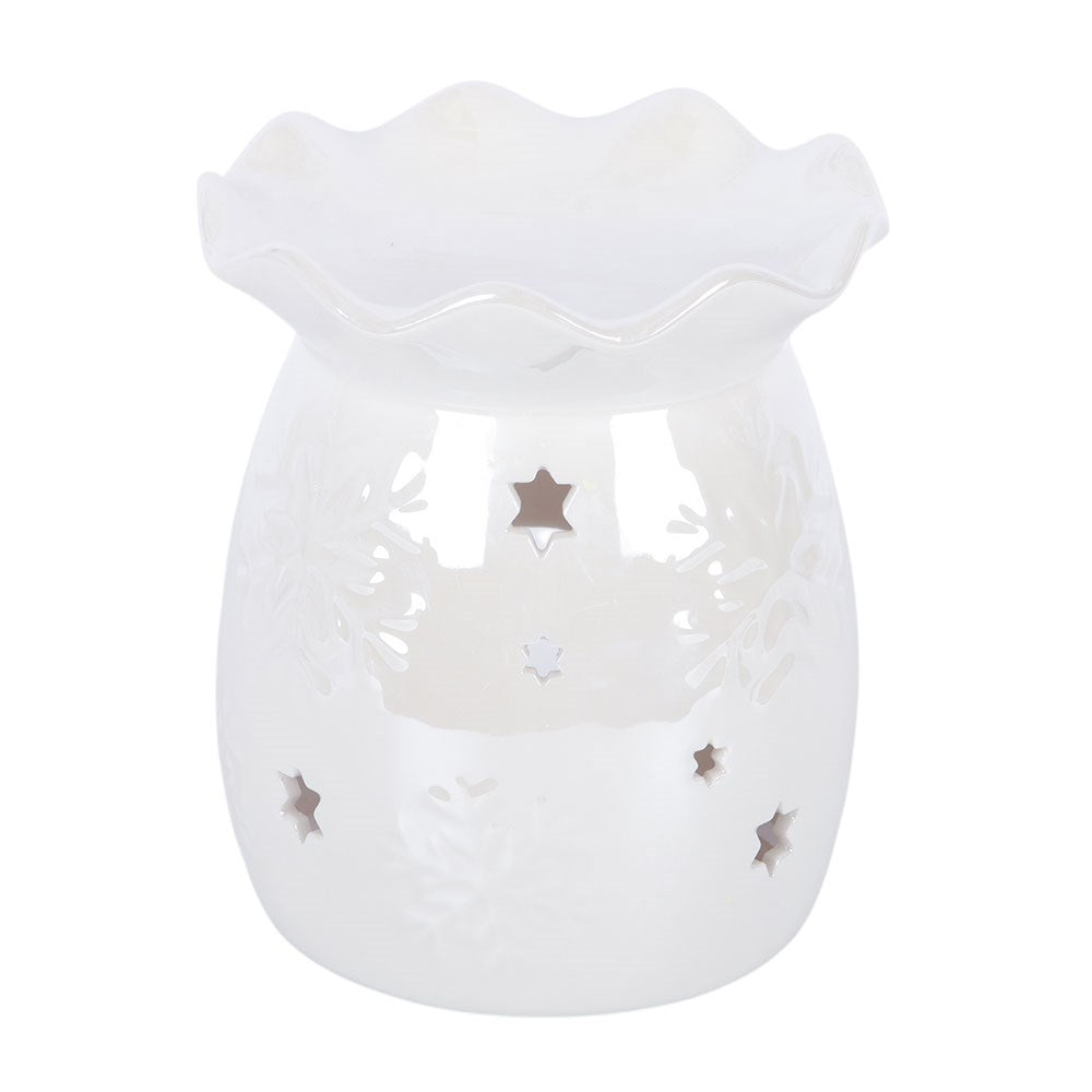 Duftlampe · Iridescent White Snowflake