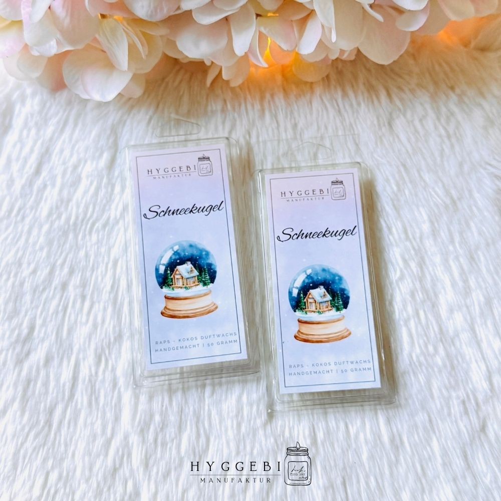 Schneekugel · Duftwachs