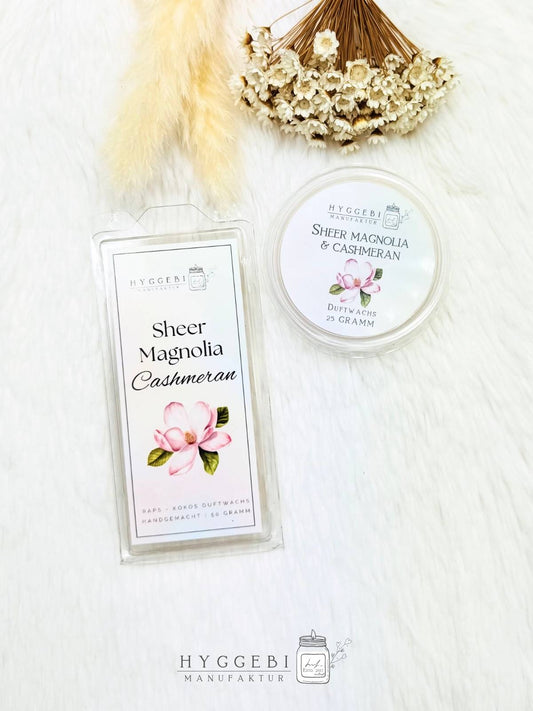 Sheer Magnolia & Cashmeran · Duftwachs