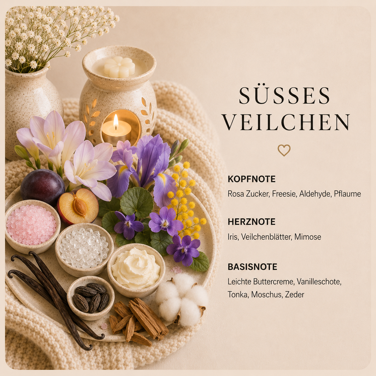 Süßes Veilchen · Duftwachs 35g