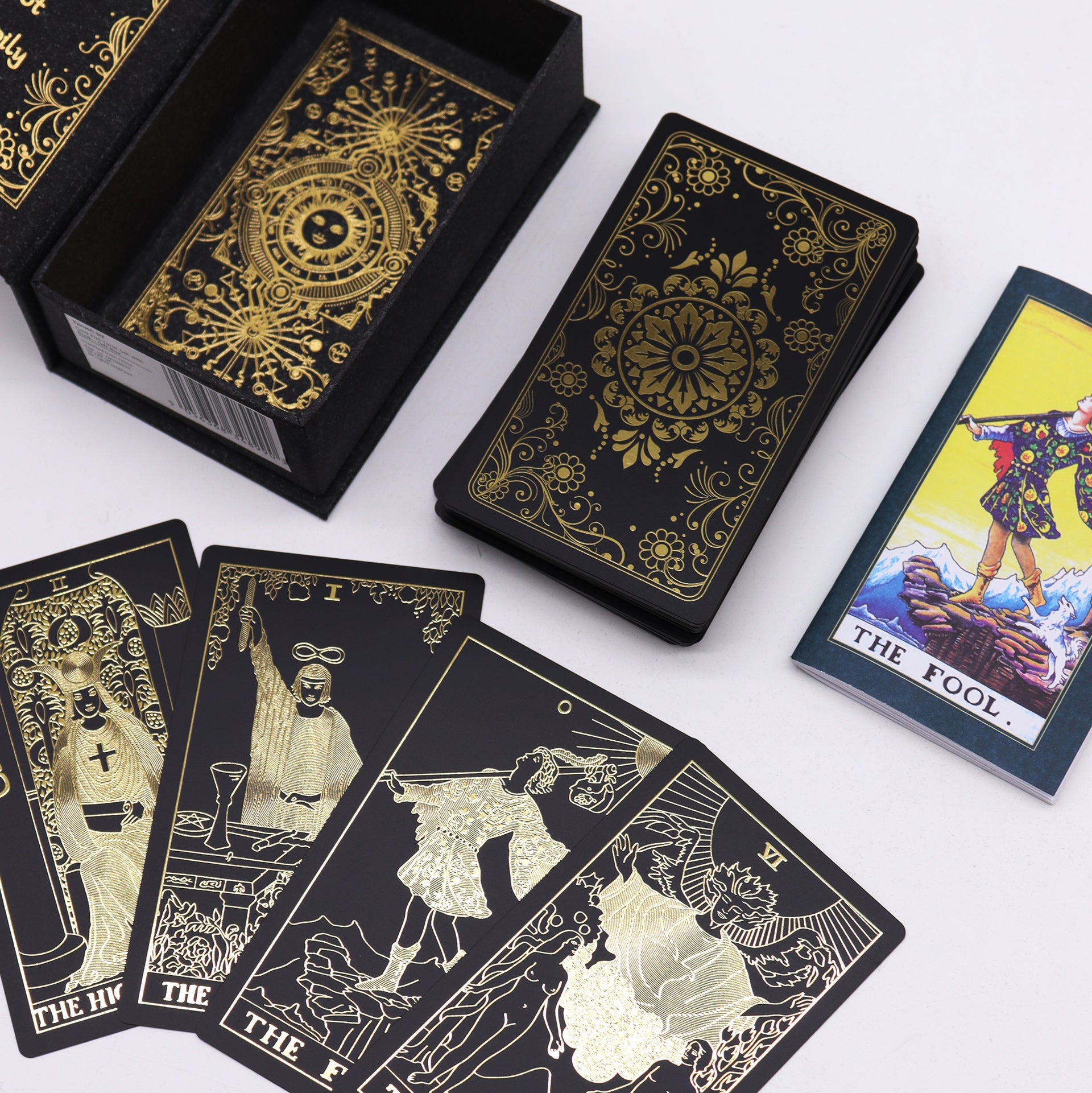 Tarotkarten Goldfoil · Geschenkbox