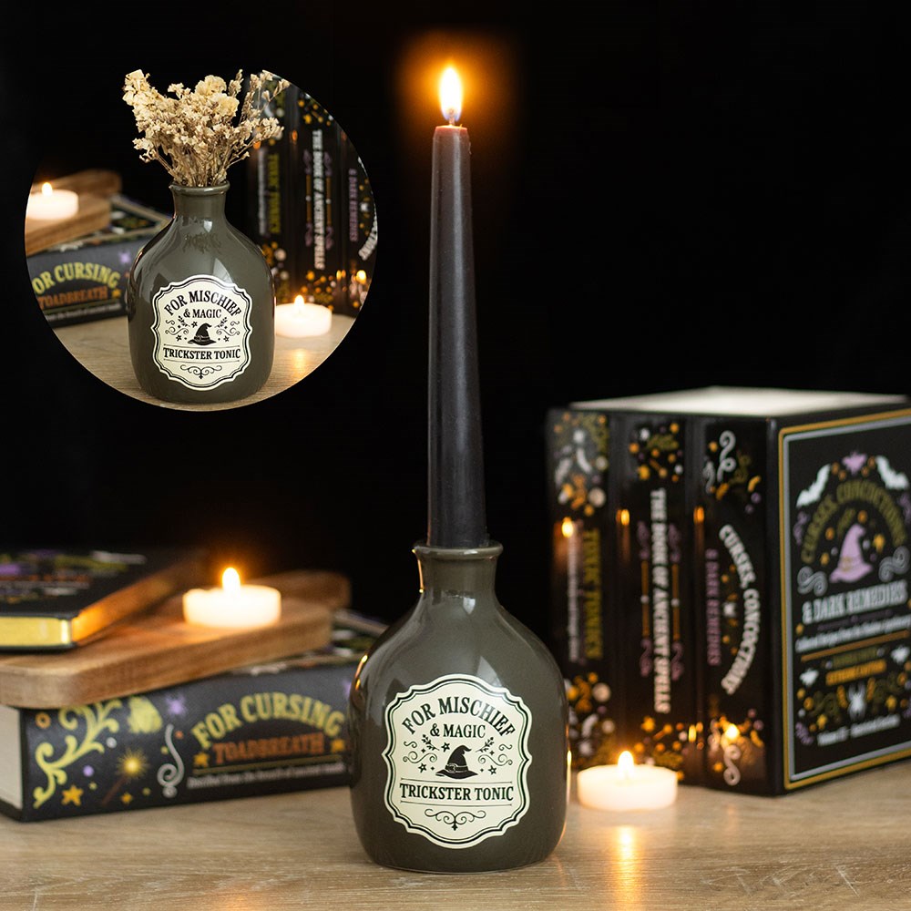 Mischief and Magic · Vase & Kerzenhalter