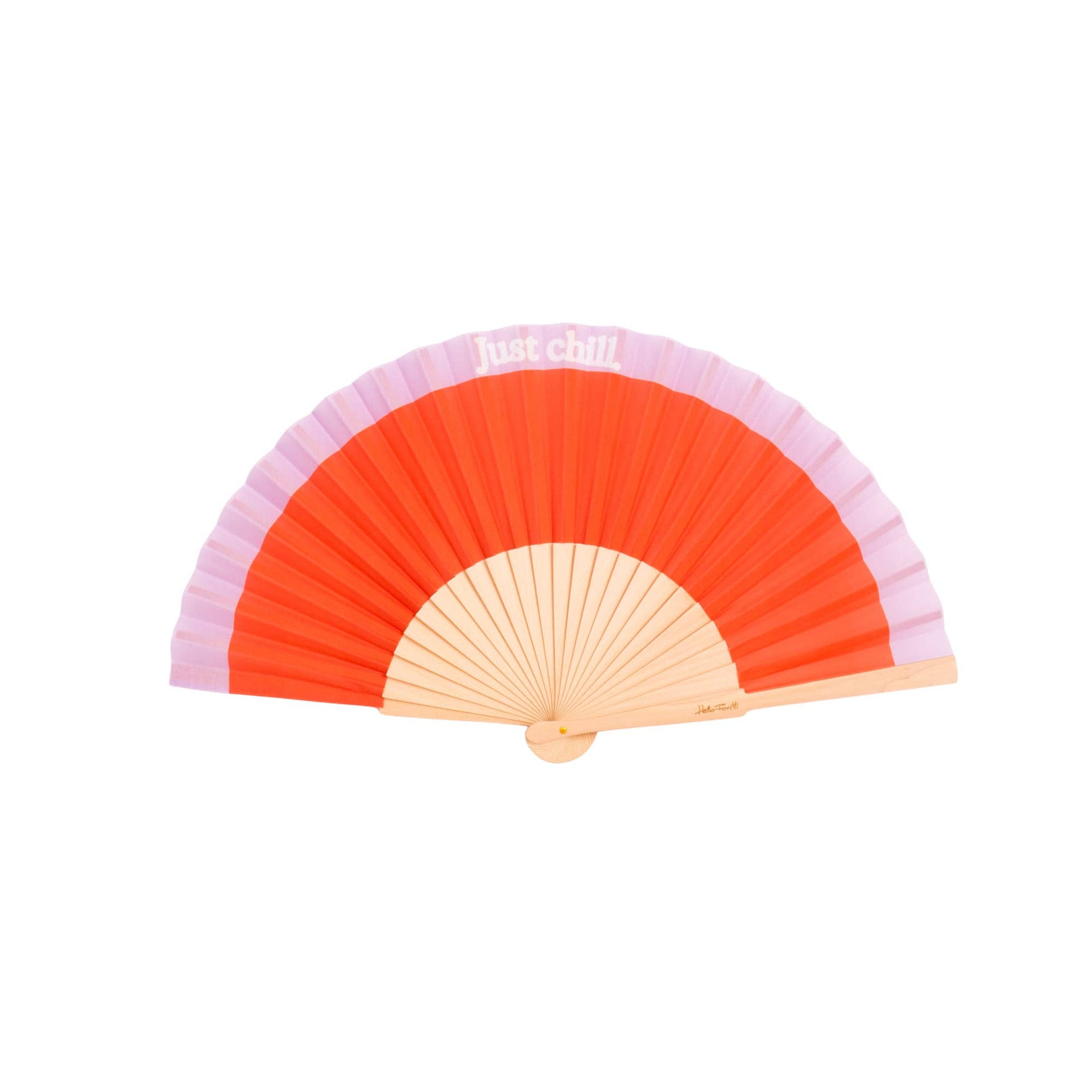 Fächer Orange · Just Chill