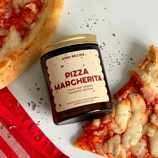 Pizza Margherita · Duftkerze