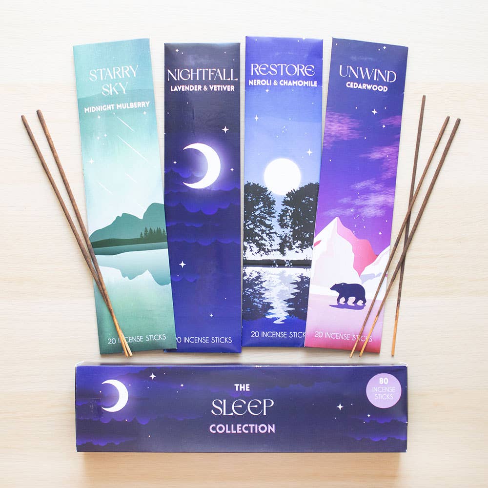 Räucherstäbchen-Set „Schlafkollektion“ · Düfte für Ruhe & Erholung