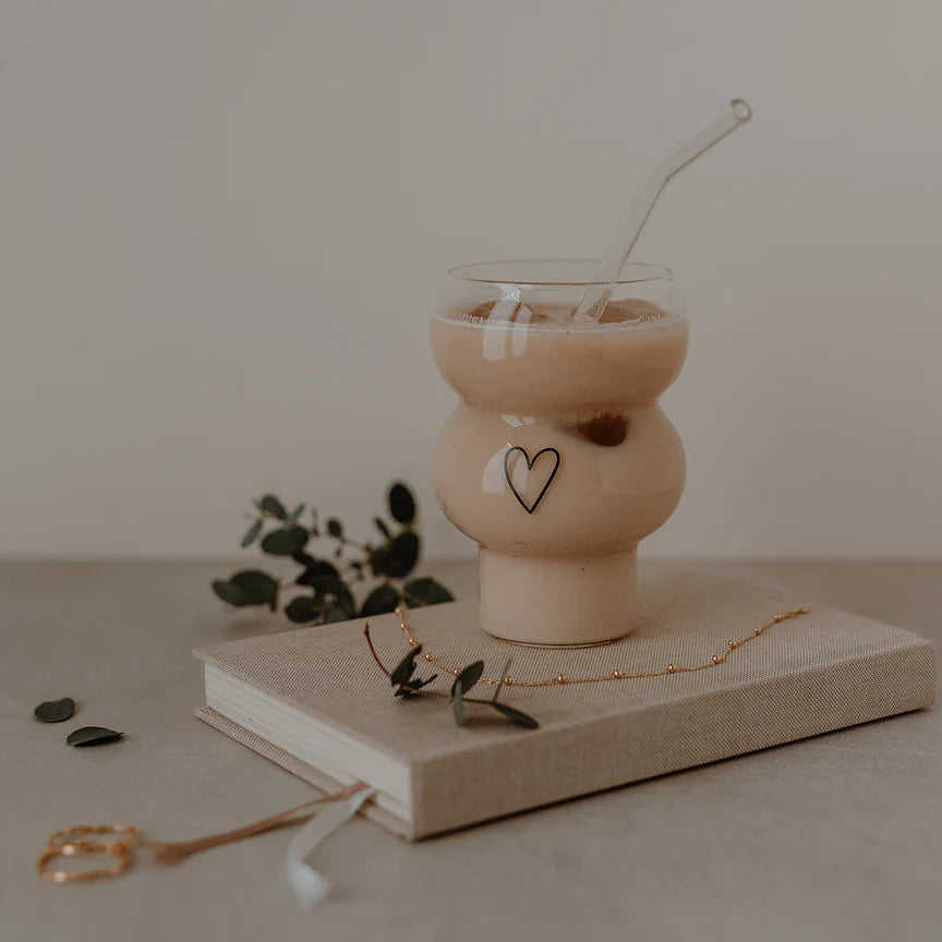 Double Bubble Glas · Herz