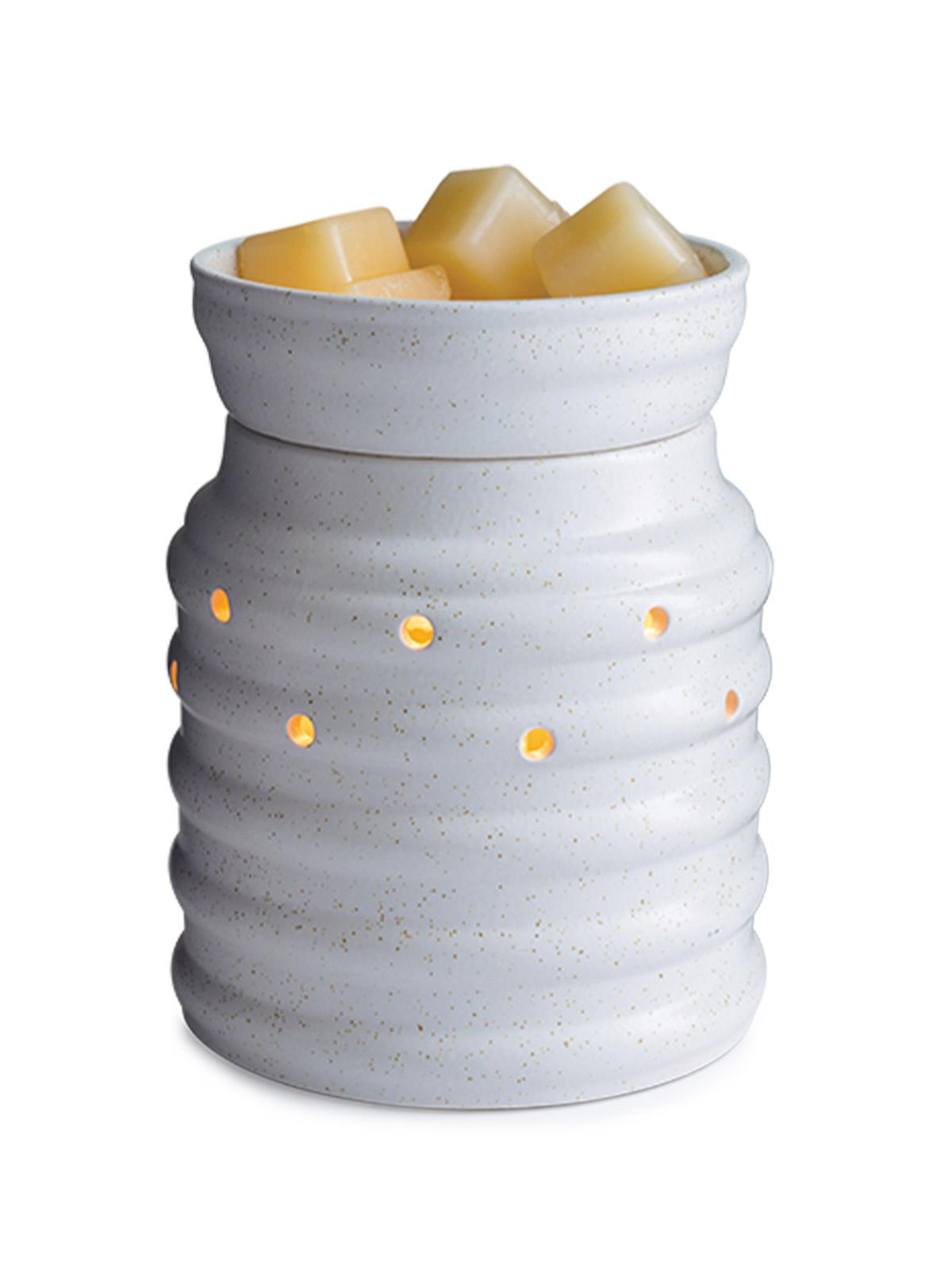 FARMHOUSE Duftlampe elektrisch weiß Keramik--HYGGEBI-€29,90