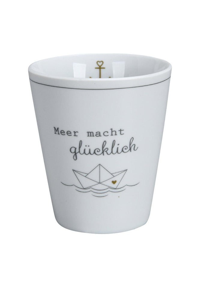 HAPPY MUG "MEER MACHT GLÜCKLICH" | KRASILNIKOFF-Tschüss-HYGGEBI-€5,90