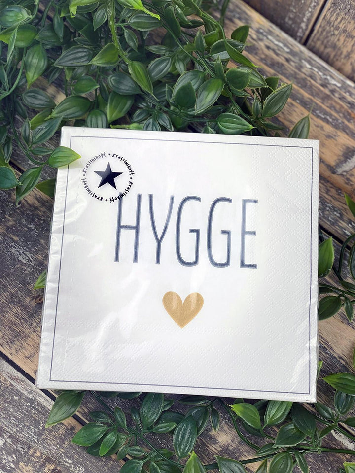 SERVIETTEN "HYGGE" - KRASILNIKOFF-Tschüss-HYGGEBI-€3,25